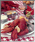 lobster and clam dinner
